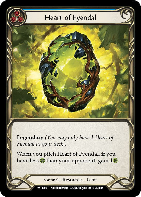 Heart of Fyendal [WTR000] [Welcome to Rathe] Unlimited Edition Rainbow Foil