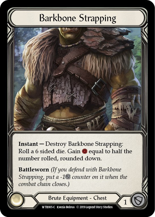 Barkbone Strapping [WTR005] [Welcome to Rathe] Unlimited Edition Rainbow Foil