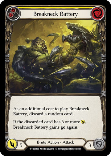 Breakneck Battery (Yellow) [WTR012] [Welcome to Rathe] 1st Edition Normal