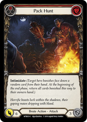 Pack Hunt (Red) [WTR023] [Welcome to Rathe] Unlimited Edition Rainbow Foil