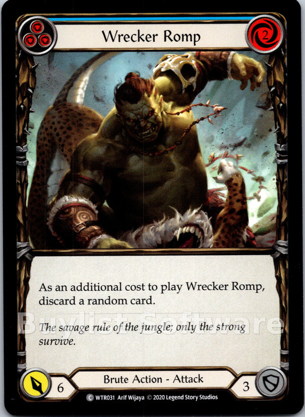 Wrecker Romp (Blue) [WTR031] [Welcome to Rathe] Unlimited Edition Normal