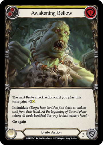 Awakening Bellow (Yellow) [WTR033] [Welcome to Rathe] Unlimited Edition Normal