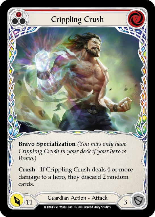 Crippling Crush [WTR043] [Welcome to Rathe] Unlimited Edition Rainbow Foil