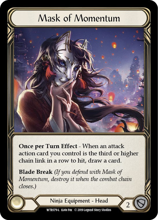Mask of Momentum [WTR079] [Welcome to Rathe] Unlimited Edition Rainbow Foil