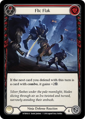 Flic Flak (Red) [WTR092] [Welcome to Rathe] Unlimited Edition Rainbow Foil