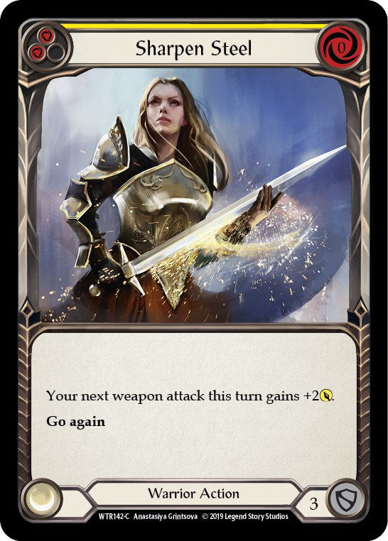 Sharpen Steel (Yellow) [WTR142] [Welcome to Rathe] Unlimited Edition Normal