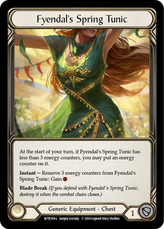 Fyendal's Spring Tunic [WTR150] [Welcome to Rathe] Unlimited Edition Rainbow Foil