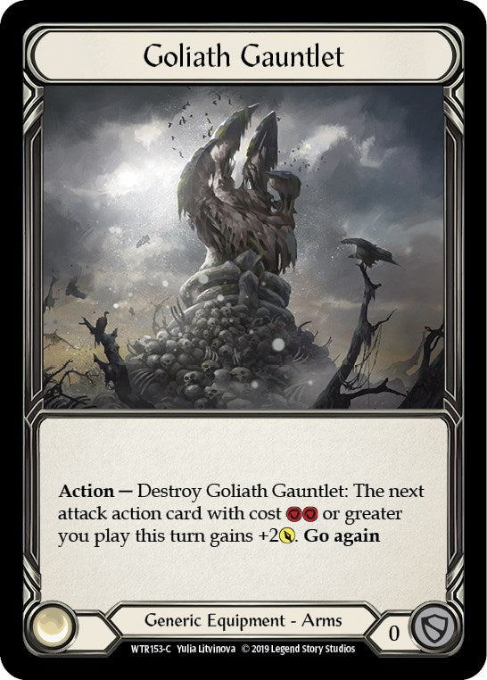 Goliath Gauntlet [WTR153] [Welcome to Rathe] Unlimited Edition Rainbow Foil