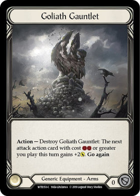 Goliath Gauntlet [WTR153] [Welcome to Rathe] Unlimited Edition Rainbow Foil