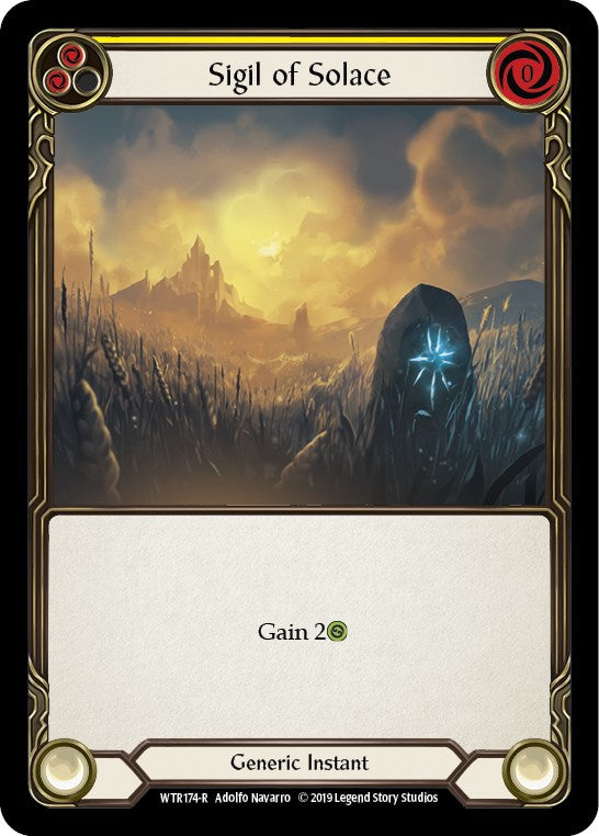 Sigil of Solace (Yellow) [WTR174] [Welcome to Rathe] Unlimited Edition Normal