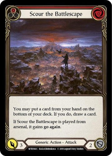 Scour the Battlescape (Red) [WTR194] [Welcome to Rathe] Unlimited Edition Normal