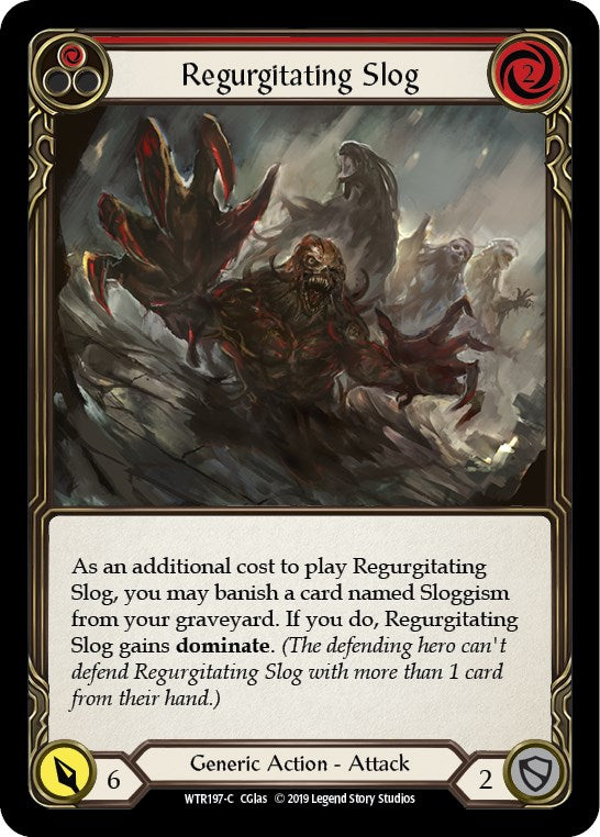Regurgitating Slog (Red) [WTR197] [Welcome to Rathe] Unlimited Edition Normal