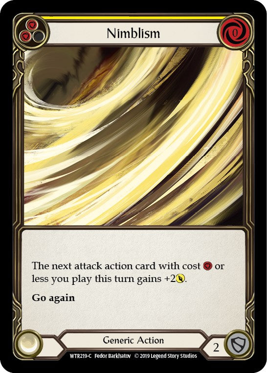 Nimblism (Yellow) [WTR219] [Welcome to Rathe] Unlimited Edition Normal