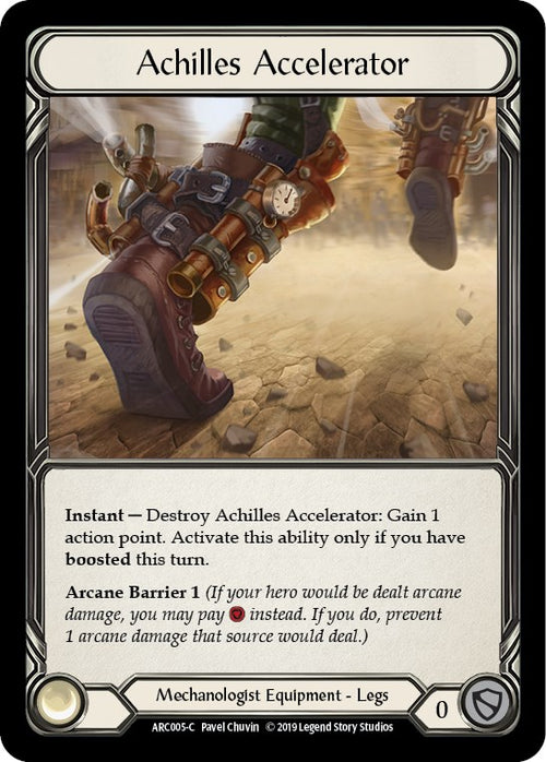 Achilles Accelerator [ARC005] [Arcane Rising] 1st Edition Normal