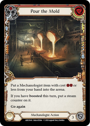 Pour the Mold (Red) [ARC014] [Arcane Rising] 1st Edition Normal