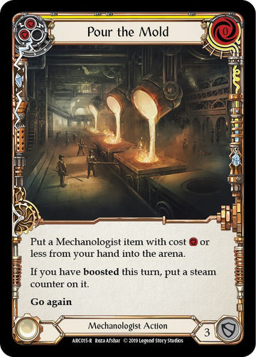 Pour the Mold (Yellow) [ARC015] [Arcane Rising] 1st Edition Normal