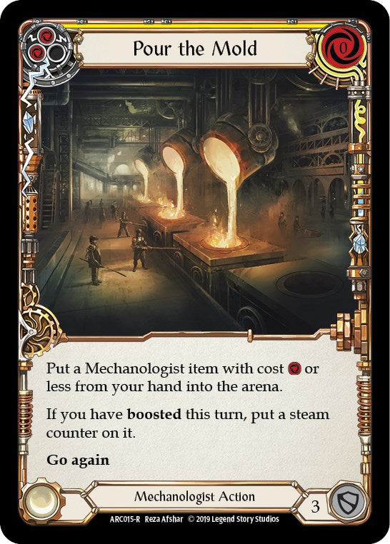Pour the Mold (Yellow) [ARC015] [Arcane Rising] 1st Edition Normal