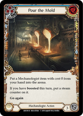 Pour the Mold (Blue) [ARC016] [Arcane Rising] 1st Edition Normal