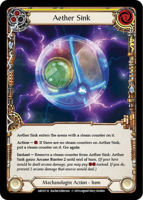 Aether Sink [ARC017] [Arcane Rising] 1st Edition Normal