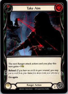 Take Aim (Red) [ARC054] [Arcane Rising] 1st Edition Normal