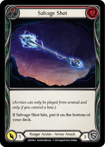 Salvage Shot (Red) [ARC066] [Arcane Rising] 1st Edition Normal