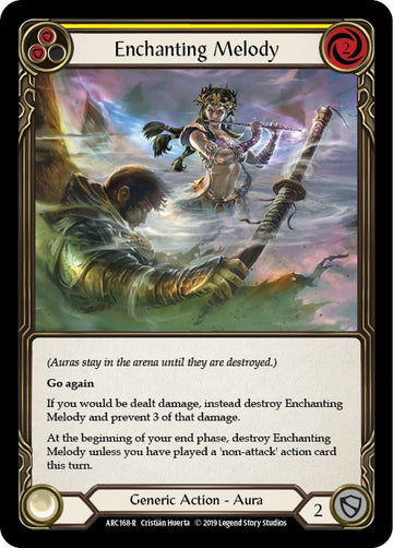 Enchanting Melody (Yellow) [ARC168] [Arcane Rising] 1st Edition Normal
