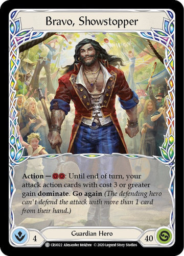 Bravo, Showstopper [CRU022] [Crucible of War] Unlimited Edition Normal