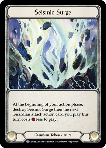 Seismic Surge [CRU044] [Crucible of War] Unlimited Edition Rainbow Foil