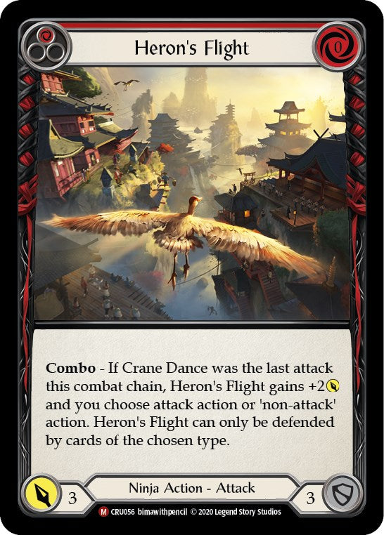 Heron's Flight [CRU056] [Crucible of War] Unlimited Edition Normal