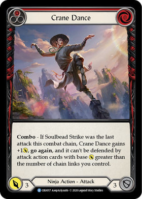 Crane Dance (Red) [CRU057] [Crucible of War] Unlimited Edition Normal