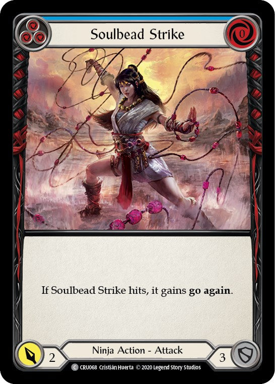 Soulbead Strike (Blue) [CRU068] [Crucible of War] Unlimited Edition Normal