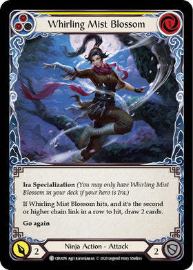 Whirling Mist Blossom [CRU074] [Crucible of War] Unlimited Edition Rainbow Foil