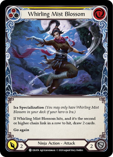 Whirling Mist Blossom [CRU074] [Crucible of War] Unlimited Edition Normal