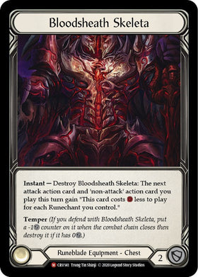 Bloodsheath Skeleta [CRU141] [Crucible of War] Unlimited Edition Rainbow Foil
