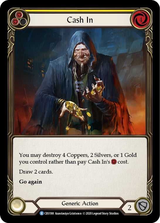 Cash In [CRU188] [Crucible of War] Unlimited Edition Normal