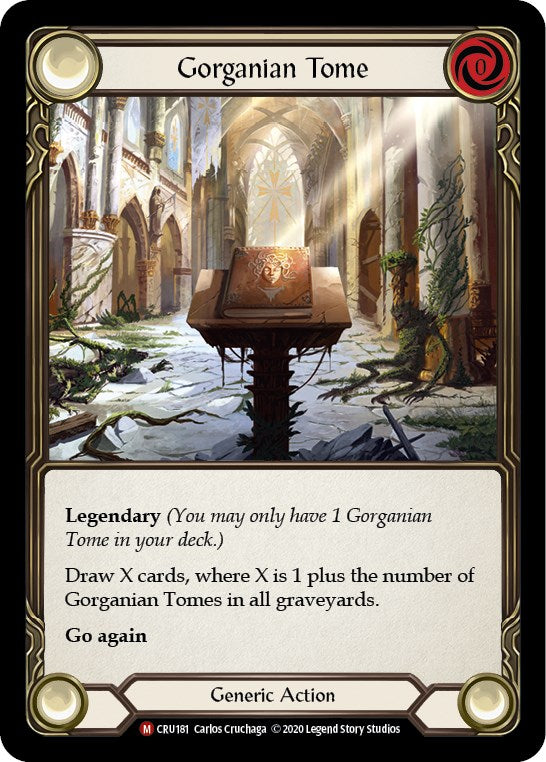 Gorganian Tome [CRU181] [Crucible of War] Unlimited Edition Normal