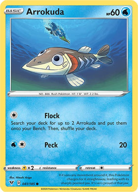 Arrokuda [041/185] [Vivid Voltage] Reverse Holofoil