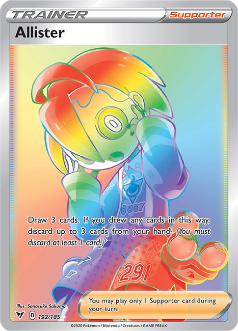 Allister [192/185] [Vivid Voltage] Holofoil