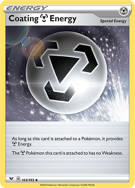 Coating Metal Energy [163/185] [Vivid Voltage] Reverse Holofoil