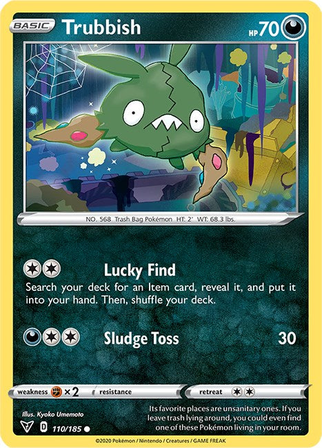 Trubbish [110/185] [Vivid Voltage] Reverse Holofoil