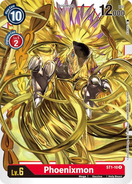 Phoenixmon [ST1-10] [Starter Deck 01: Gaia Red]