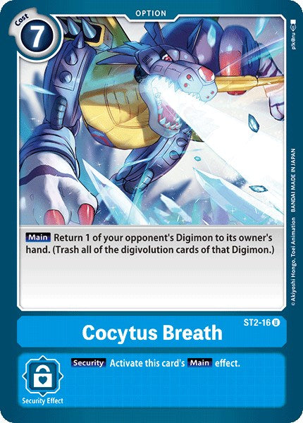 Cocytus Breath [ST2-16] [Starter Deck 02: Cocytus Blue]