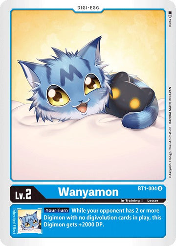 Wanyamon [BT1-004 U] [Release Special Booster 1.0]