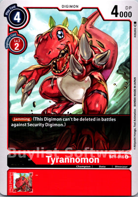 Tyrannomon [BT1-016] [Release Special Booster 1.0]