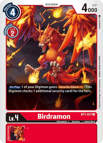 Birdramon - BT1-017 [BT1-017] [Release Special Booster 1.0]