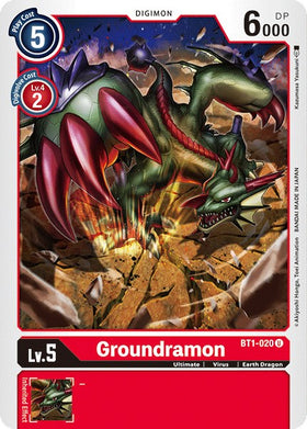 Groundramon [BT1-020] [Release Special Booster 1.0]