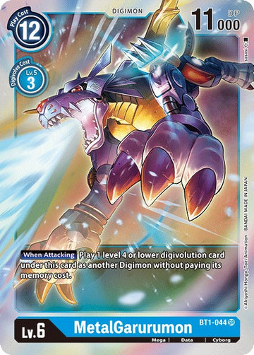 MetalGarurumon [BT1-044] [Release Special Booster 1.0] Foil