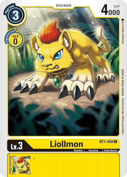 Liollmon [BT1-050] [Release Special Booster 1.0]