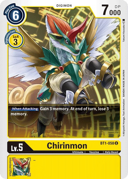 Chirinmon [BT1-058] [Release Special Booster 1.0]