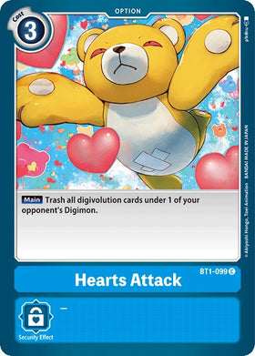Hearts Attack [BT1-099] [Release Special Booster 1.0]